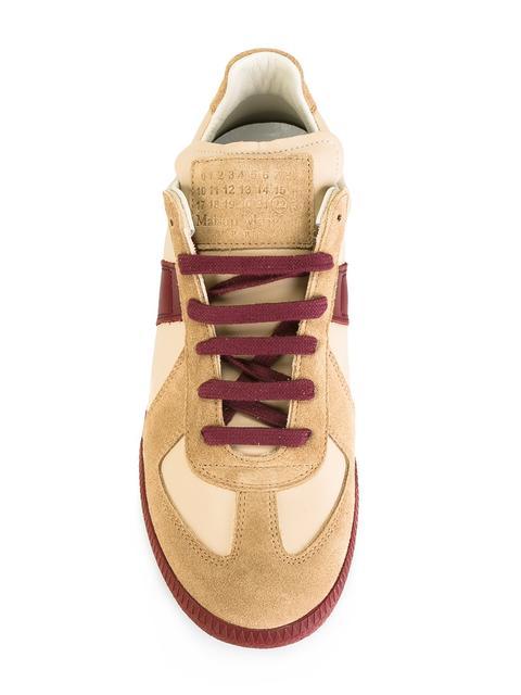 red low top maison margiela