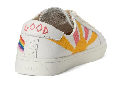 Soludos Rainbow Wave Sneaker In White
