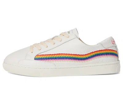 Soludos Rainbow Wave Sneaker In White