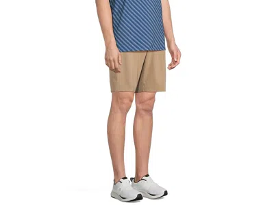 Callaway 9 Stretch Solid Shorts In Brown