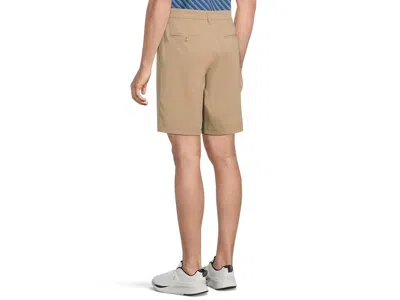 Callaway 9 Stretch Solid Shorts In Brown
