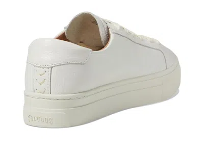 Soludos Ibiza Platform Sneaker In White