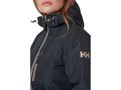 Helly Hansen Long Belfast Winter Jacket In Black