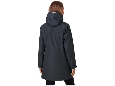 Helly Hansen Long Belfast Winter Jacket In Black