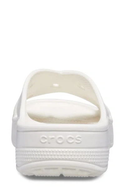 Crocs Cross Strap Slide Sandal In Multi