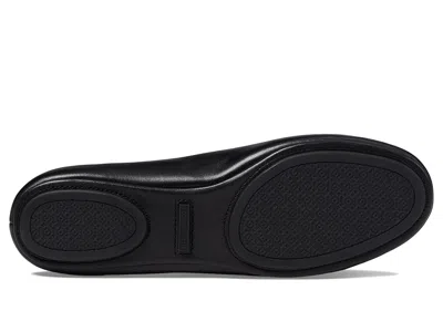 Tory Burch Leather Ballerinas With Metal Logo On The Front In Multi