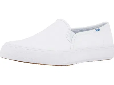 Keds Double Decker Slip On In White