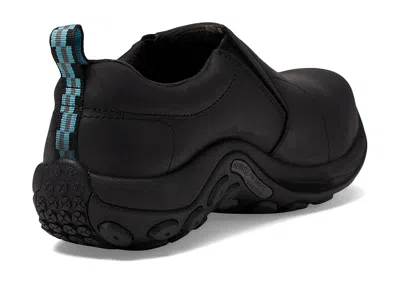 Merrell Work Jungle Moc Leather Composite Toe In Black