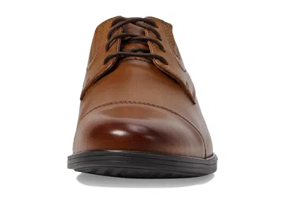 Clarks Wide Width Dresslite Cap Toe Oxford In Brown