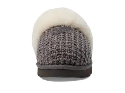 Ugg Cozy Knit Slipper In Gray