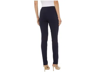 Krazy Larry Pull On Ankle Pant In Navy In Black
