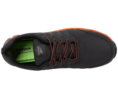 Reebok Work Wide Width Sublite Cushion Composite Toe Work Sneaker In Black