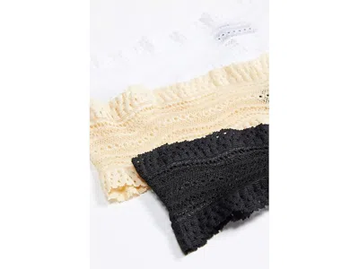 Cosabella Dolce Cotton 3-pack Thong In Multi