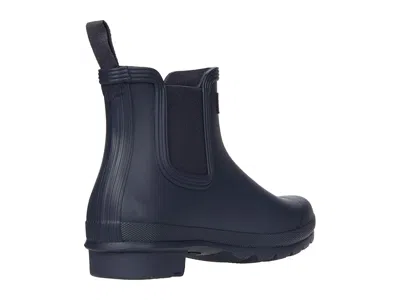 Hunter Original Chelsea Boot In Blue