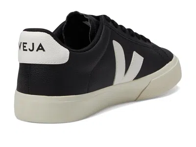 Veja Campo Leather Logo Patch Sneakers In Animal Print