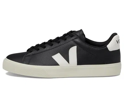 Veja Campo Leather Logo Patch Sneakers In Animal Print