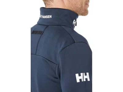 Helly Hansen Crew Fleece Jacket In Blue