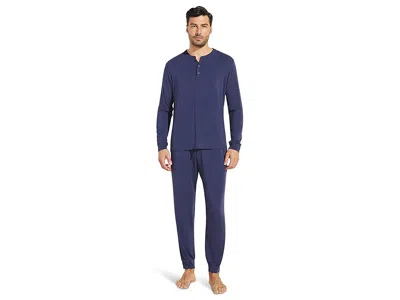 Eberjey The Long Henry Pj Set In Blue