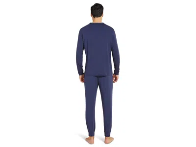 Eberjey The Long Henry Pj Set In Blue