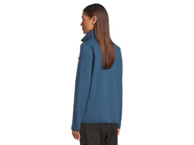 L.l.bean Sweater Fleece Pullover In Blue