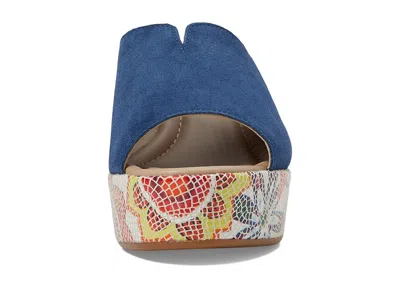 Spring Step Laylani Wedge Sandal In Blue