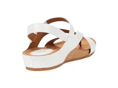 Eurosoft Gianetta Ankle Strap Sandal In White