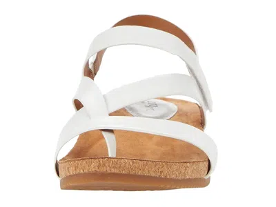 Eurosoft Gianetta Ankle Strap Sandal In White