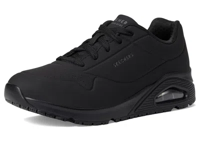 Skechers Work Uno Sr In Black