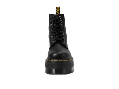 Dr. Martens 1460 Pascal Max Leather Platform Boots In Black