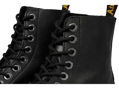 Dr. Martens 1460 Pascal Max Leather Platform Boots In Black