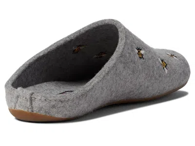 Haflinger Api Slippers Silver Grey : Eu 42 (us In Gray