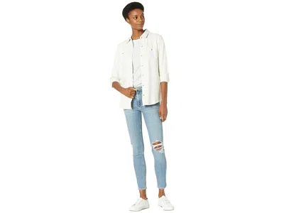 Faherty Legend Sweater Shirt In White