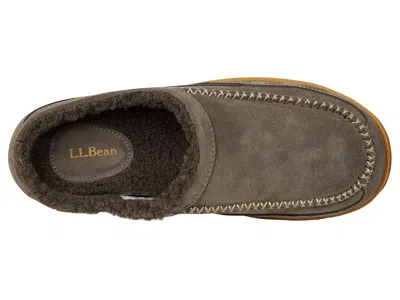 L.l.bean Mountain Slipper Scuff In Gray