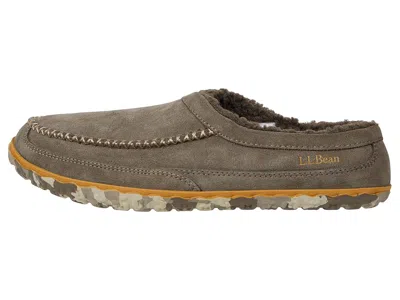 L.l.bean Mountain Slipper Scuff In Gray