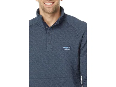L.l.bean Quilted Sweatshirt Regular In Purple