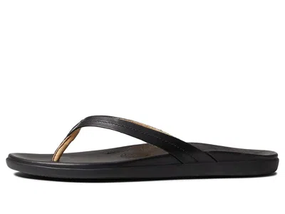 Olukai Honu In Black