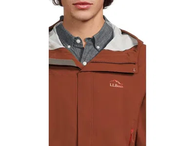 L.l.bean Cresta Stretch Rain Jacket In Orange