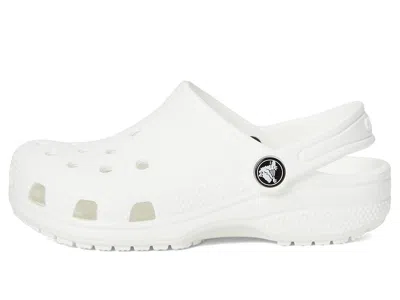 Crocs Kids' Boys  Classic Clogs In White/white
