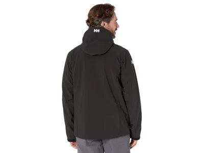 Helly Hansen Paramount Hooded Softshell Jacket In Black