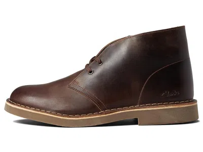 Clarks Wide Width Shepton Chukka Boot In Brown