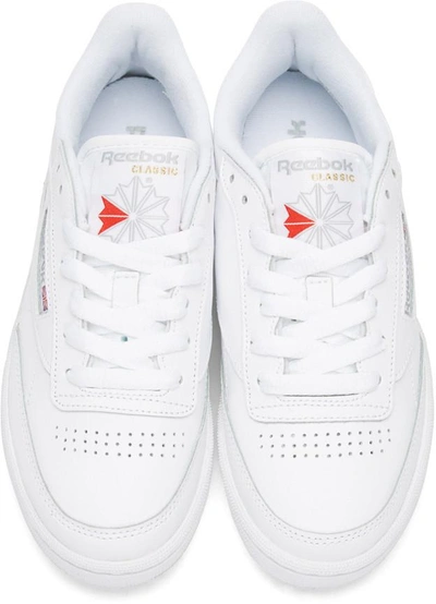 Shop Reebok Classics White Club C 85 Sneakers