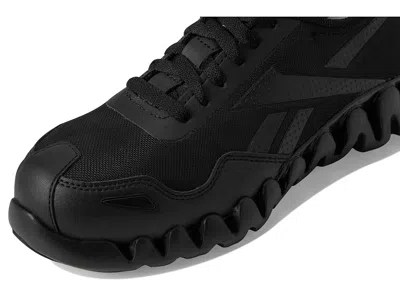 Reebok Work Zig Pulse Composite Toe Work Sneaker In Black