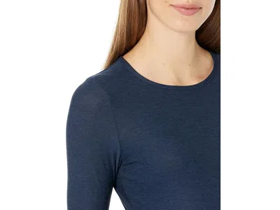 Beyond Yoga Featherweight Count On Me Maternity Crew Pullover In Blue
