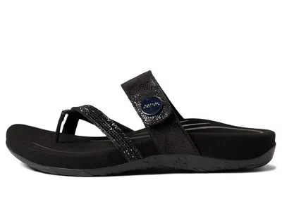 Aetrex Izzy Sparkle In Black
