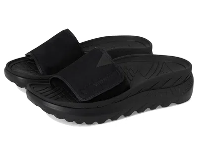Vionic Rejuvenate All Gender Recovery Sandal In Black