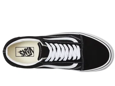 Vans Old Skool Stripe Detail Sneakers In Black