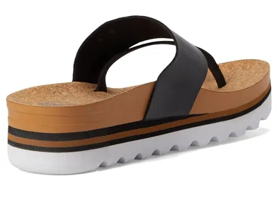 Reef Cushion Sol Hi Wedge Sandal In Black