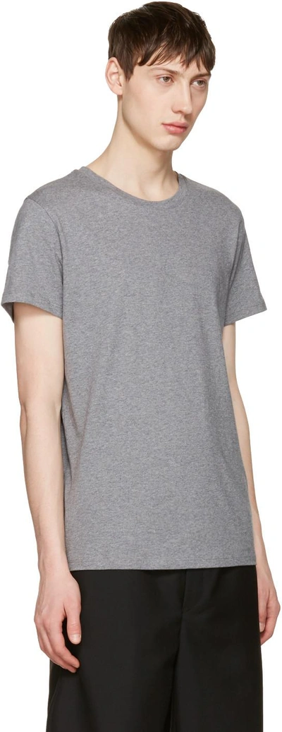 Shop Apc Grey Jimmy T-shirt