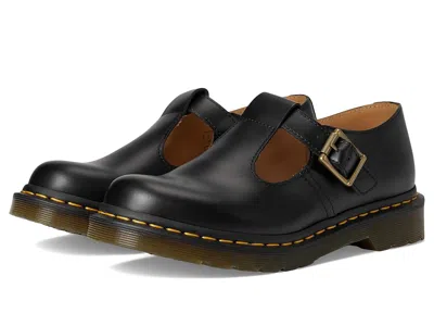 Dr. Martens Womens Polley T Bar Mary Jane Shoes In Black