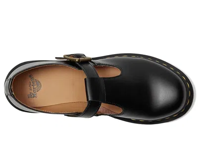 Dr. Martens Womens Polley T Bar Mary Jane Shoes In Black